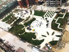 工程進(jìn)度播報 | 中庭園林實(shí)景呈現，地下車(chē)位初見(jiàn)雛形！